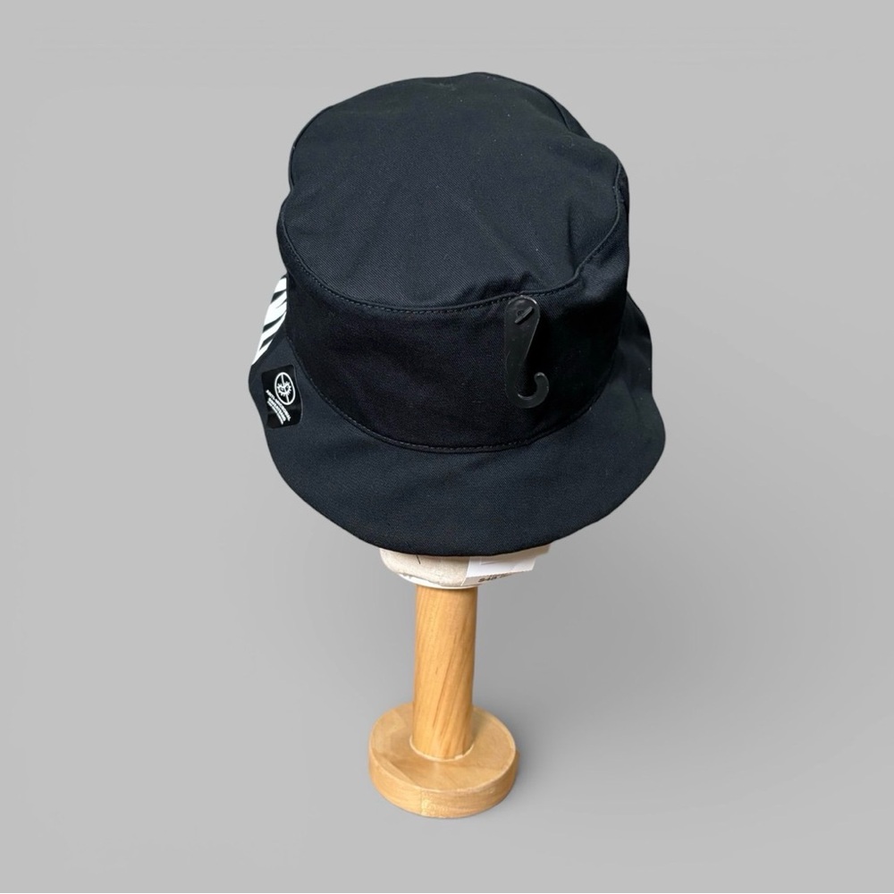 Timberland Men Women Black Logo Bucket Hat Sz L/XL - Picture 4 of 13